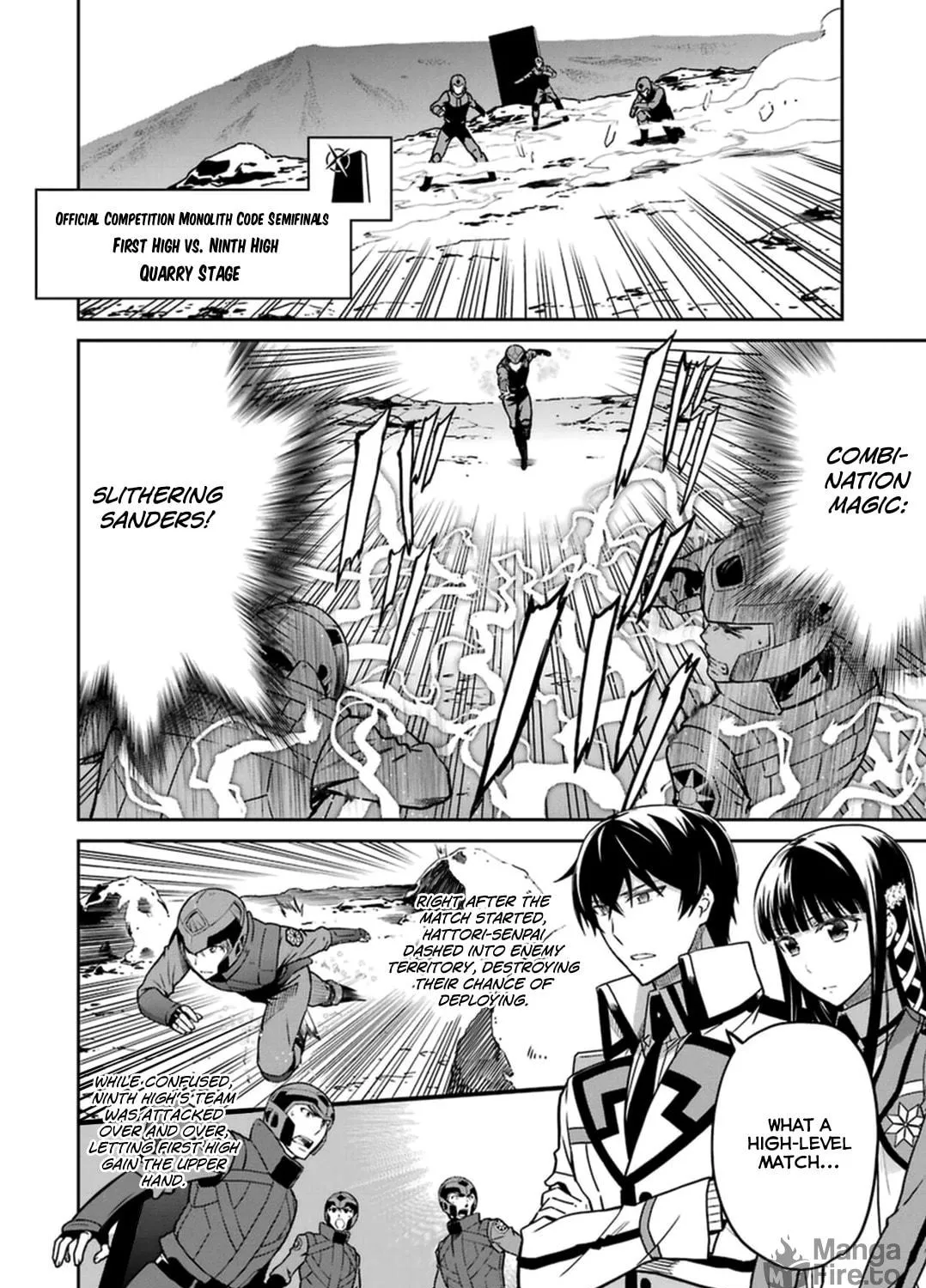 Mahouka Koukou no Rettousei - Kyuukousen-hen Chapter 32 page 4 - 