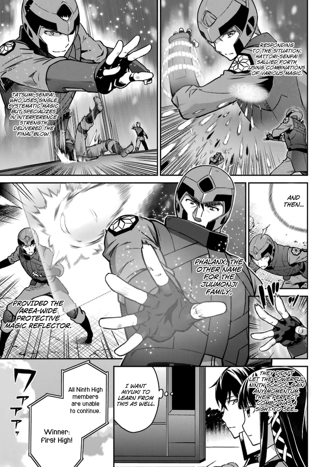 Mahouka Koukou no Rettousei - Kyuukousen-hen Chapter 32 page 6 - 