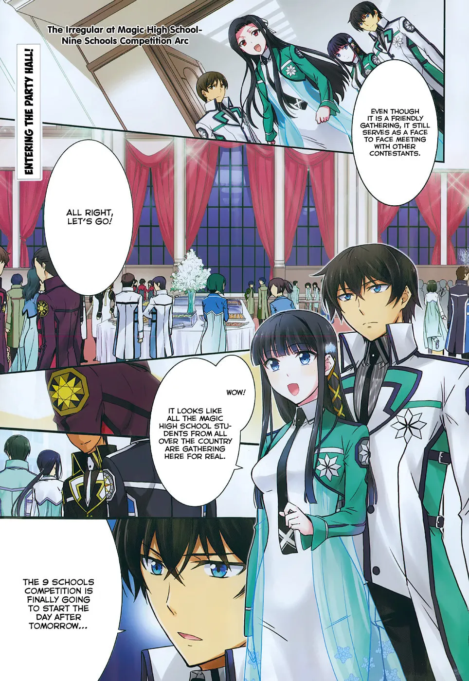 Mahouka Koukou no Rettousei - Kyuukousen-hen Chapter 7 page 2 - 