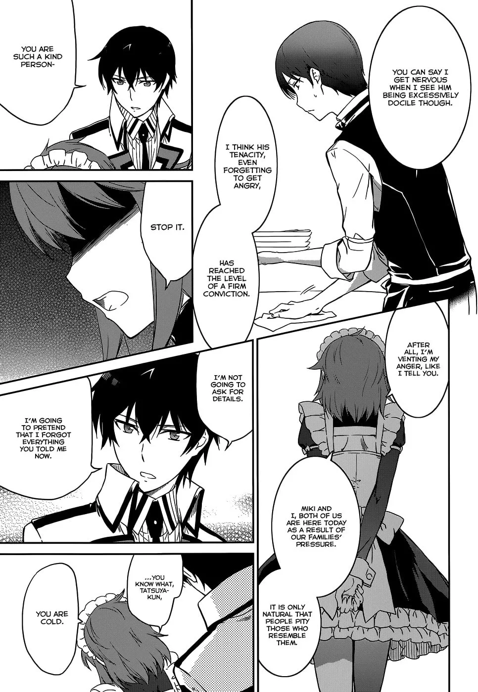 Mahouka Koukou no Rettousei - Kyuukousen-hen Chapter 7 page 11 - 