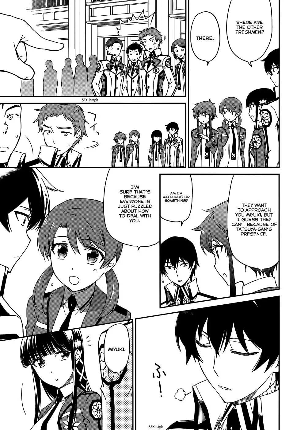 Mahouka Koukou no Rettousei - Kyuukousen-hen Chapter 7 page 7 - 