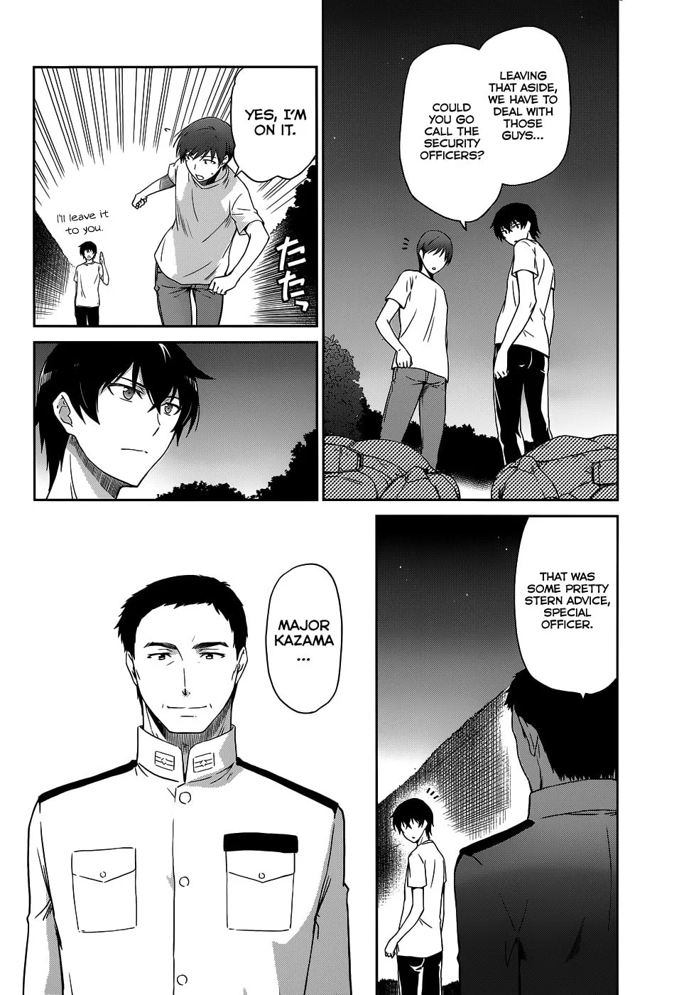 Mahouka Koukou no Rettousei - Kyuukousen-hen Chapter 8 page 13 - 