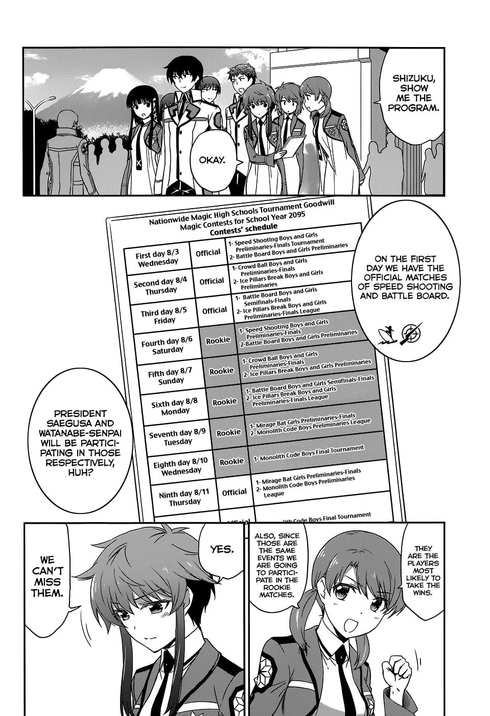 Mahouka Koukou no Rettousei - Kyuukousen-hen Chapter 8 page 16 - 