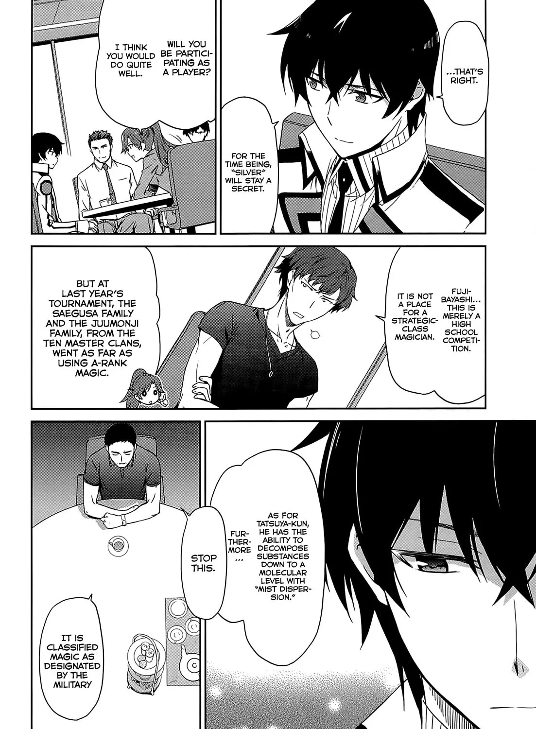Mahouka Koukou no Rettousei - Kyuukousen-hen Chapter 9 page 13 - 