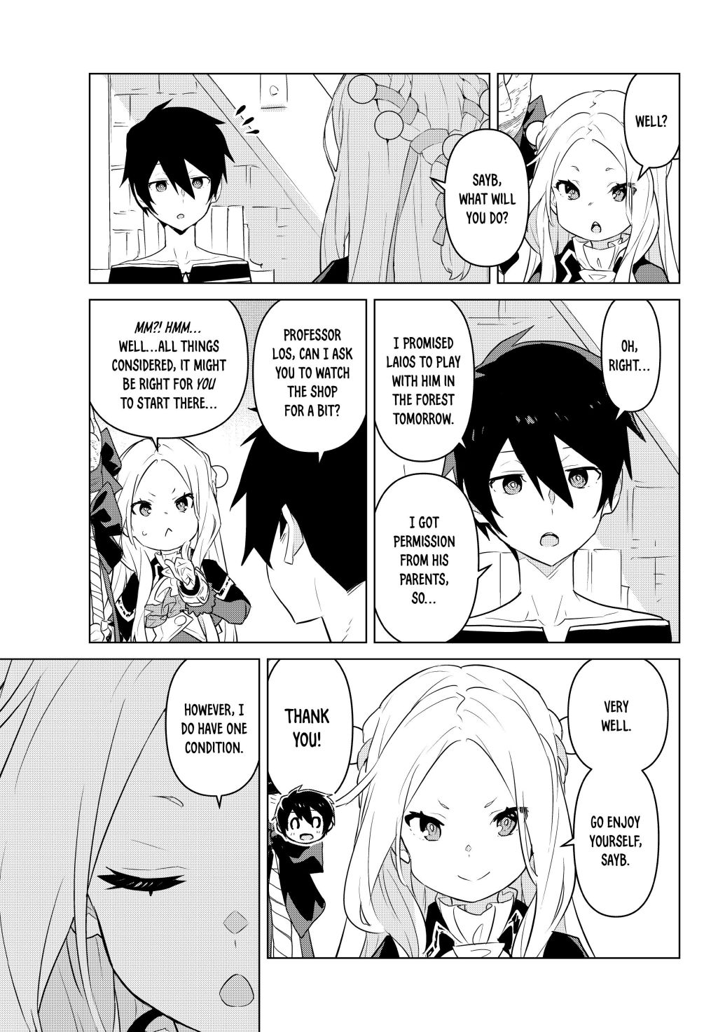 Mahoutsukai no Reimeiki Chapter 20 page 13 - 