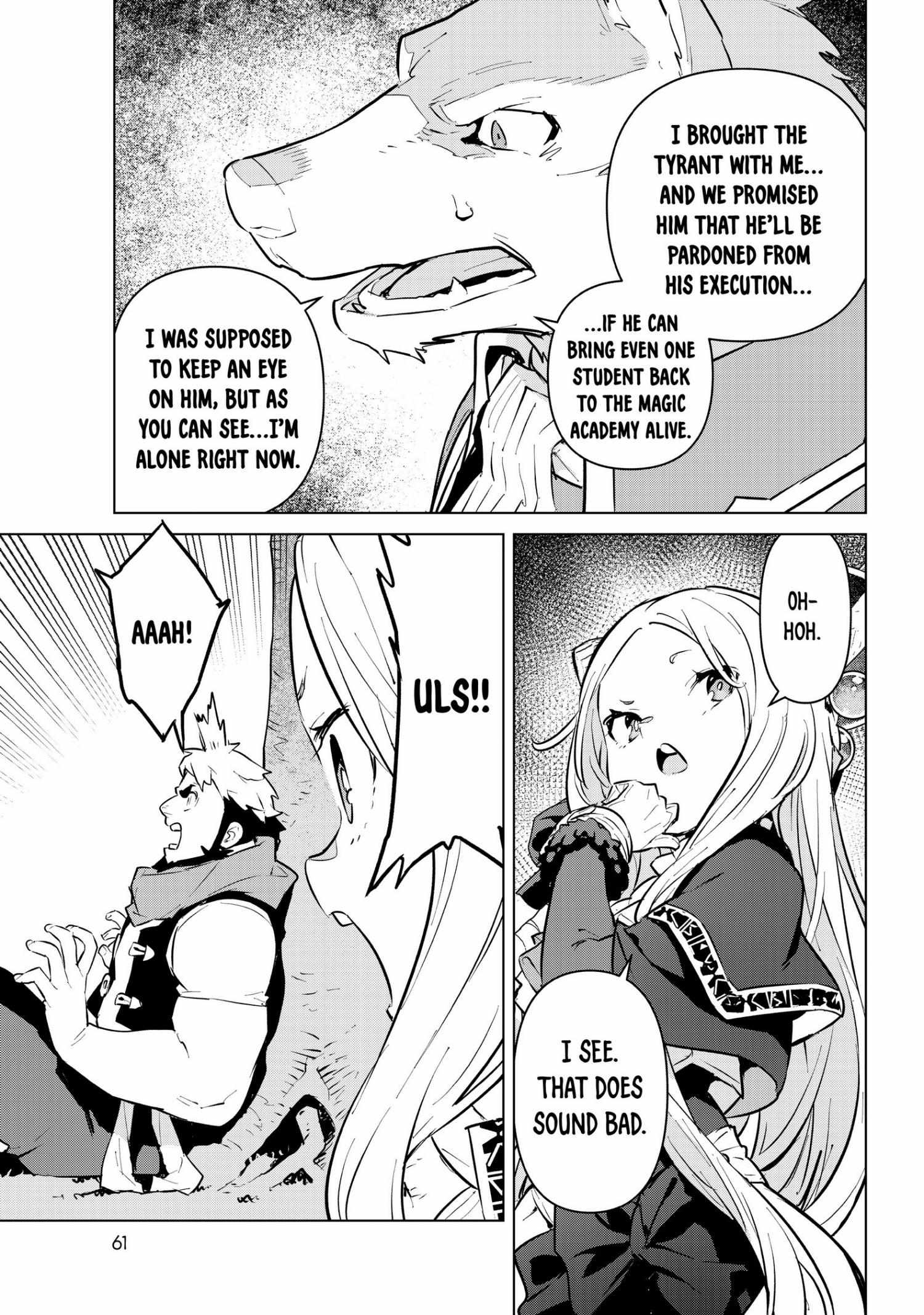 Mahoutsukai no Reimeiki Chapter 25 page 27 - 
