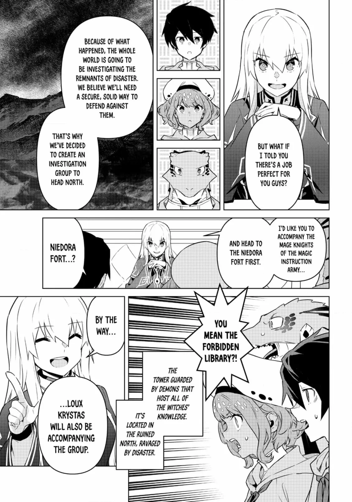 Mahoutsukai no Reimeiki Chapter 41 page 21 - 