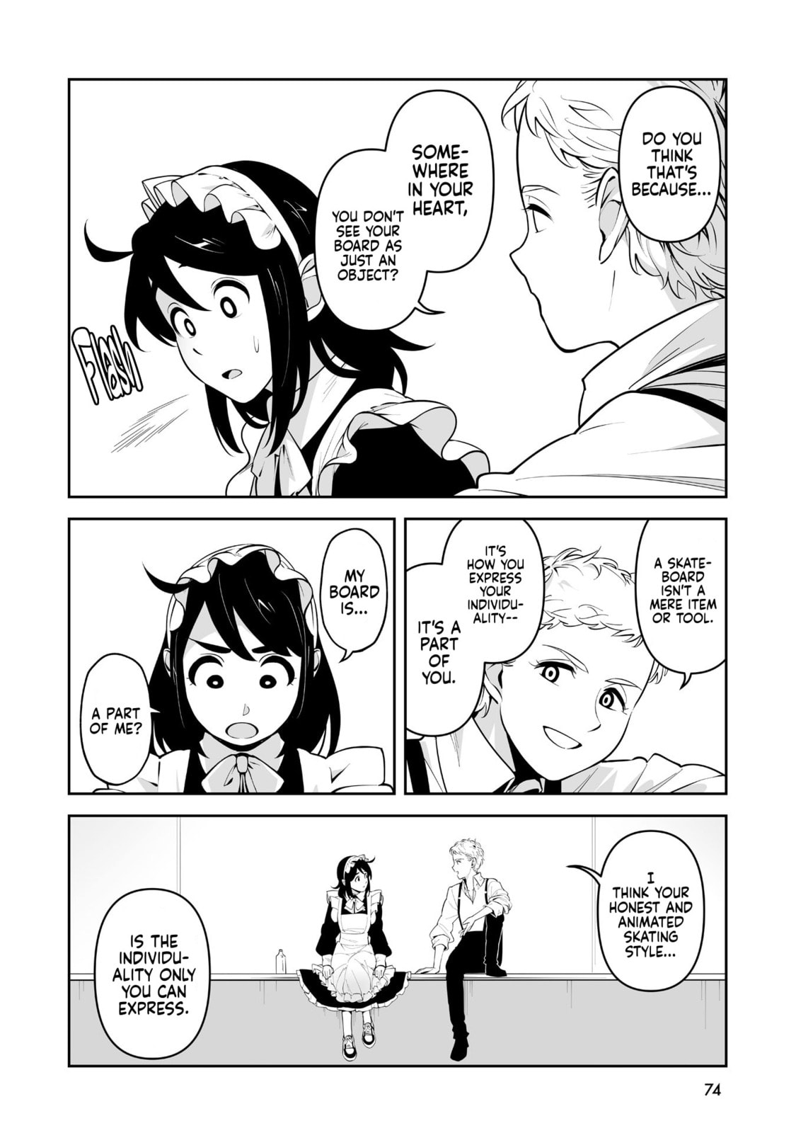 Maid Skater Chapter 10 page 12 - 