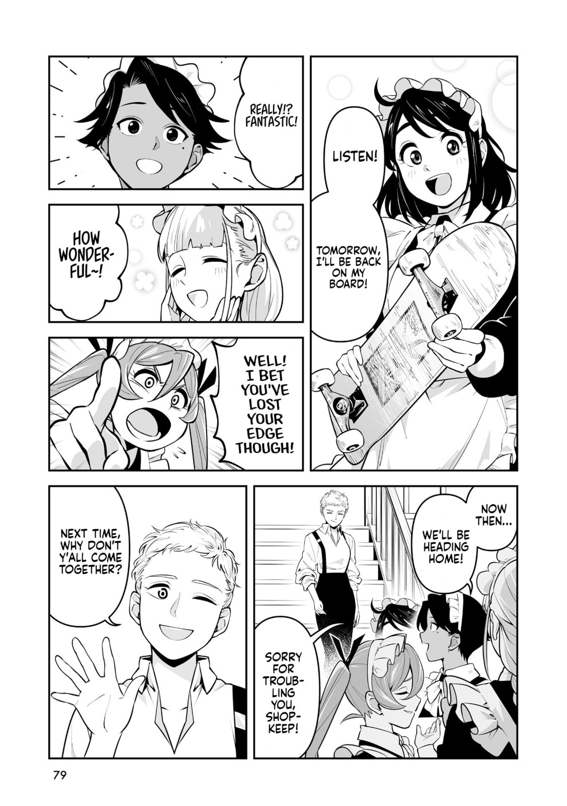 Maid Skater Chapter 10 page 17 - 