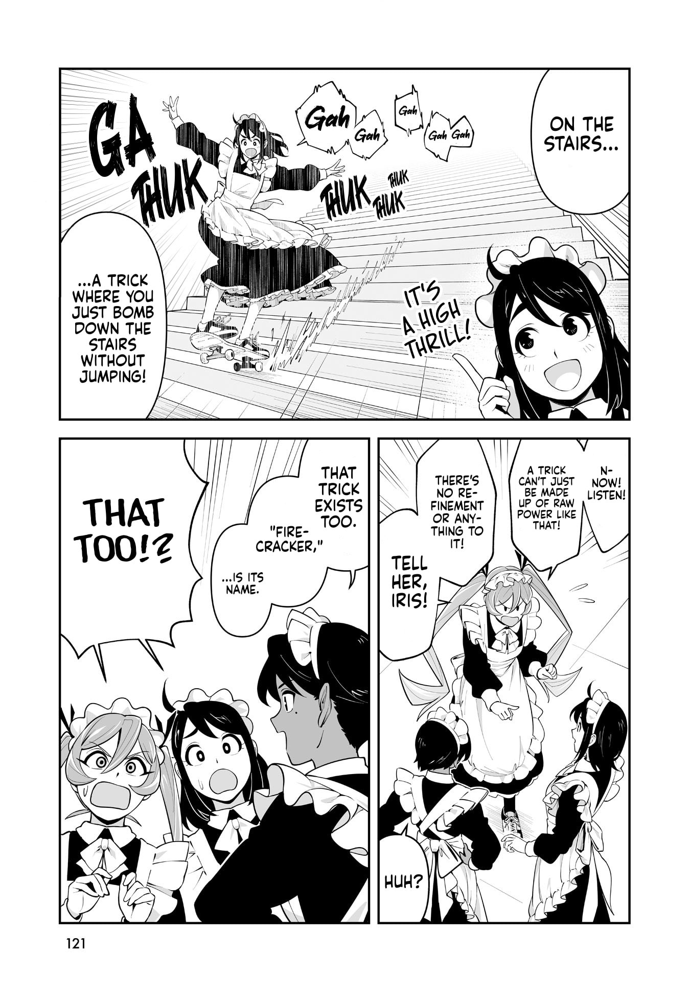 Maid Skater Chapter 13 page 10 - 