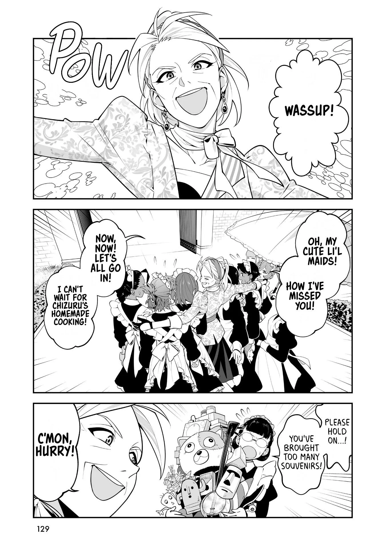Maid Skater Chapter 14 page 3 - 