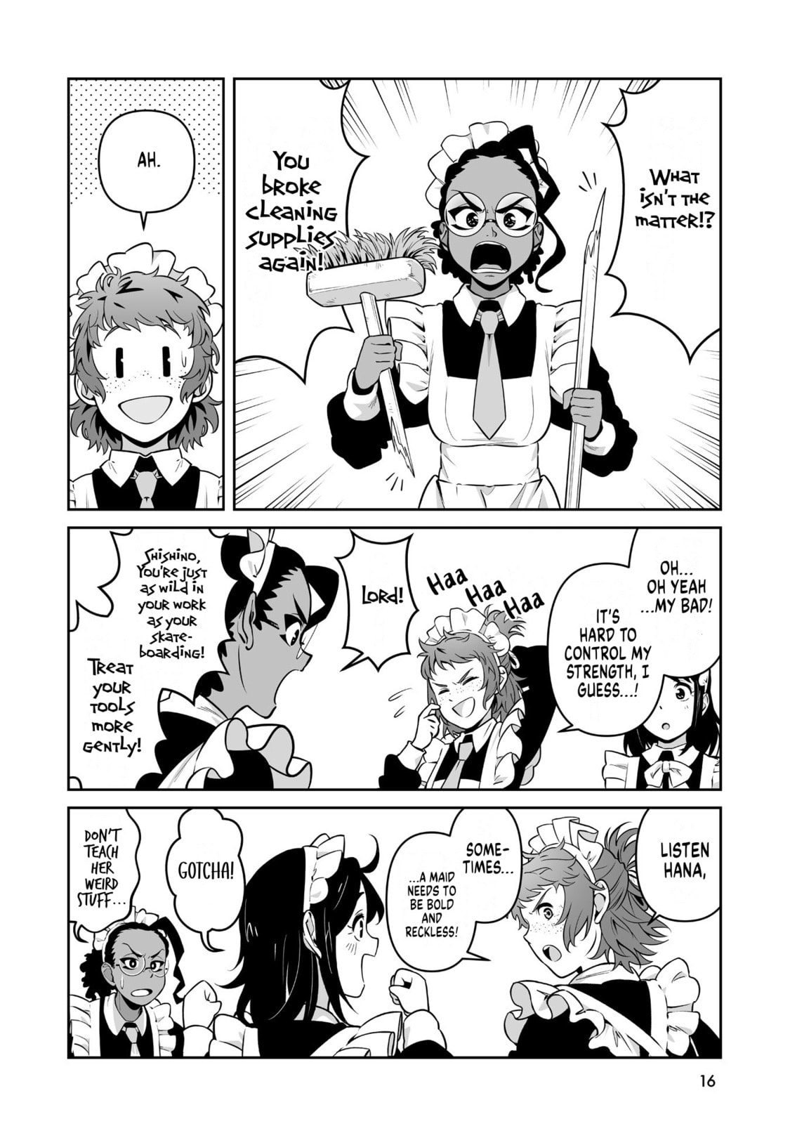 Maid Skater Chapter 6 page 16 - 