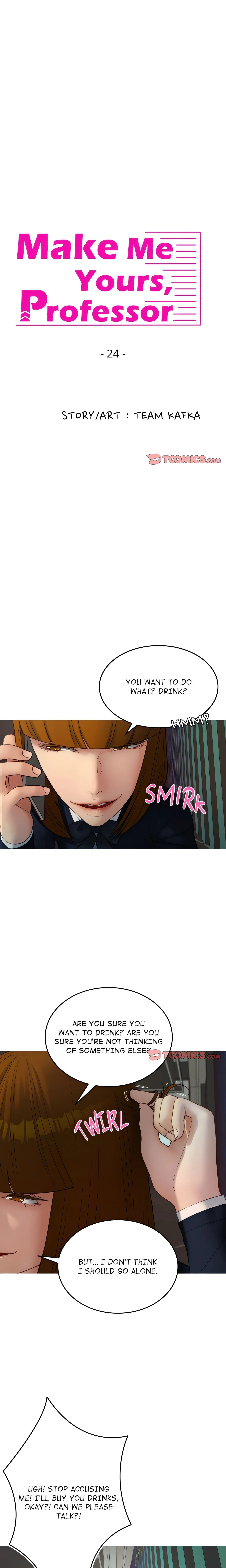 Read Make Me Yours, Professor chapter 24 image 0 on Lezhin
