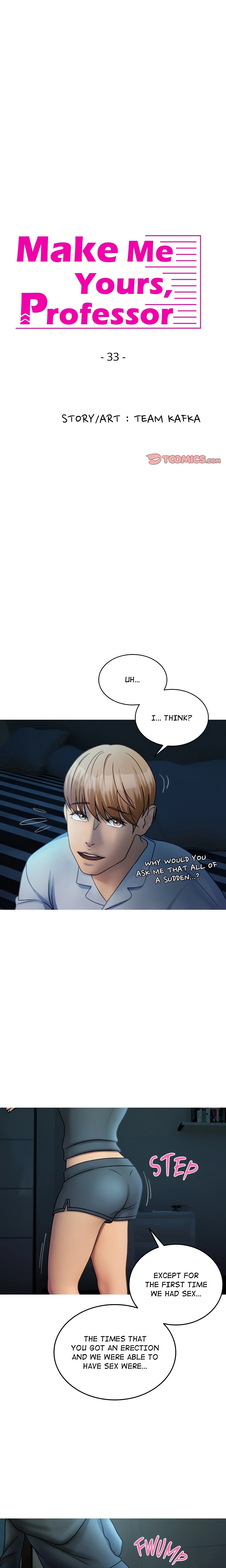 Read Make Me Yours, Professor chapter 33 image 0 on Lezhin
