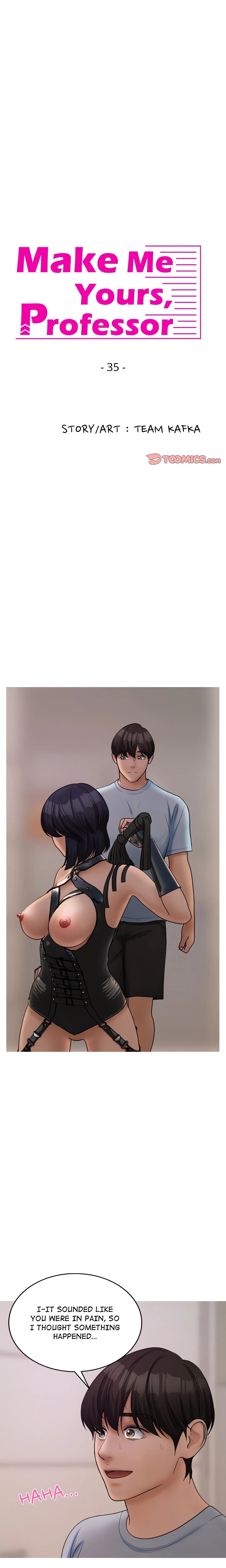 Read Make Me Yours, Professor chapter 35 image 0 on Lezhin