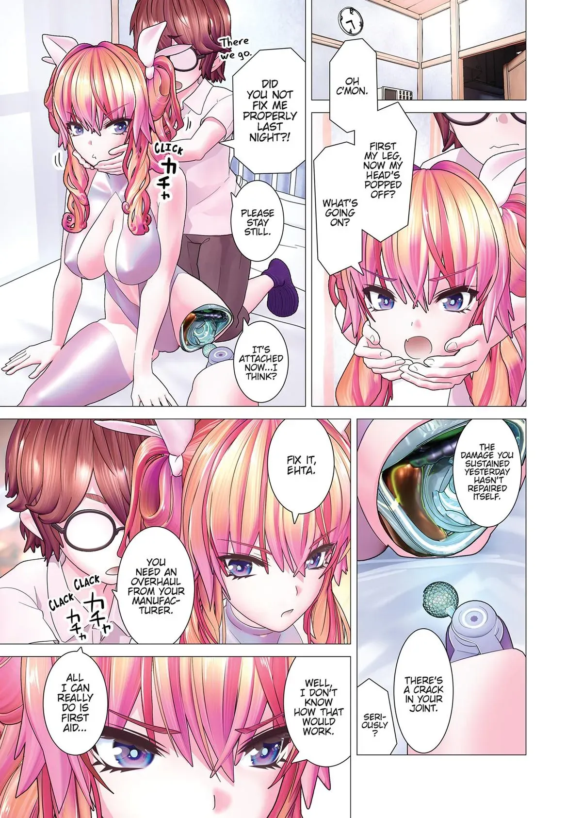 Read Makina-san’s a Love Bot?! chapter 2 image 18 on Lezhin