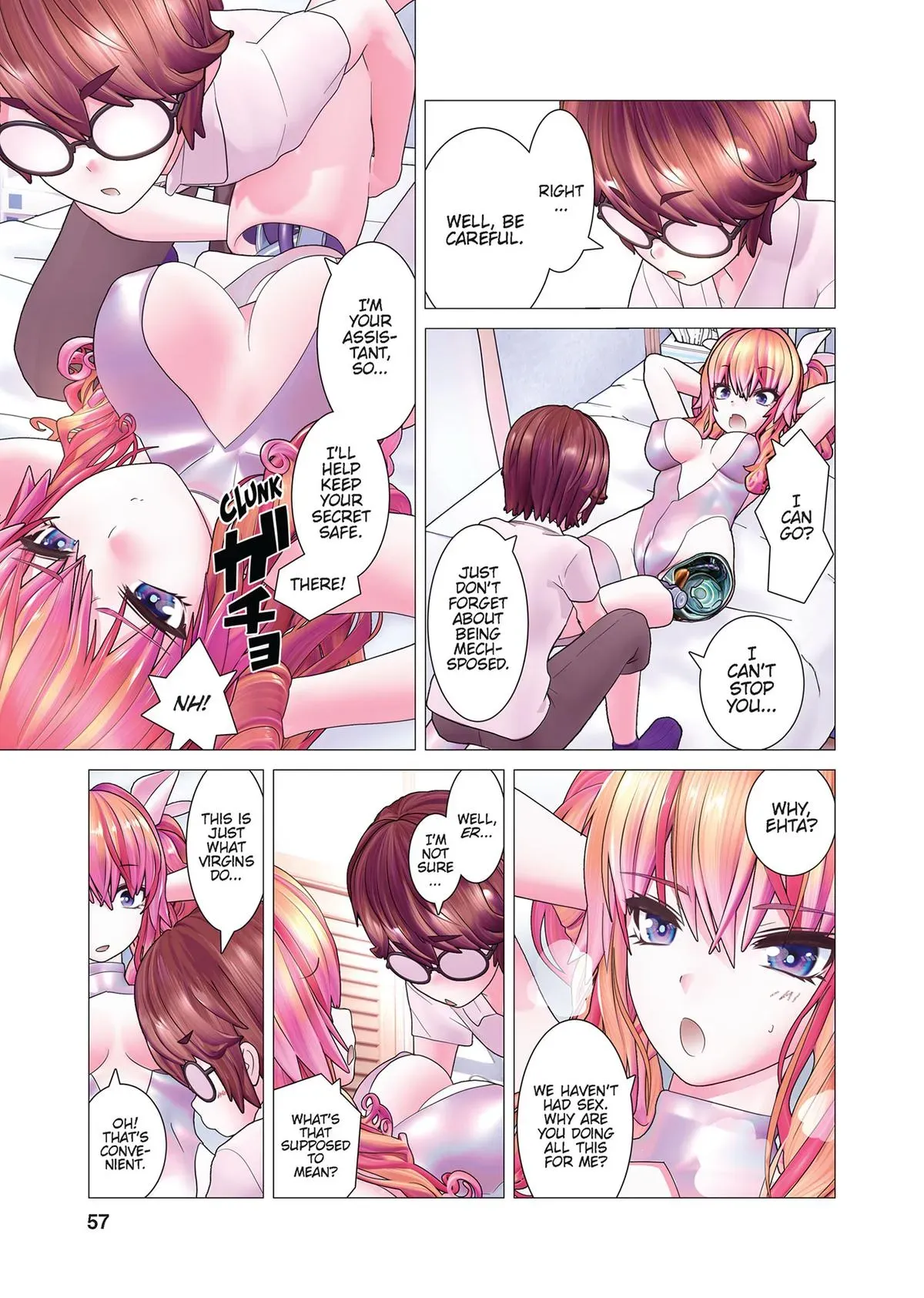 Read Makina-san’s a Love Bot?! chapter 2 image 20 on Lezhin