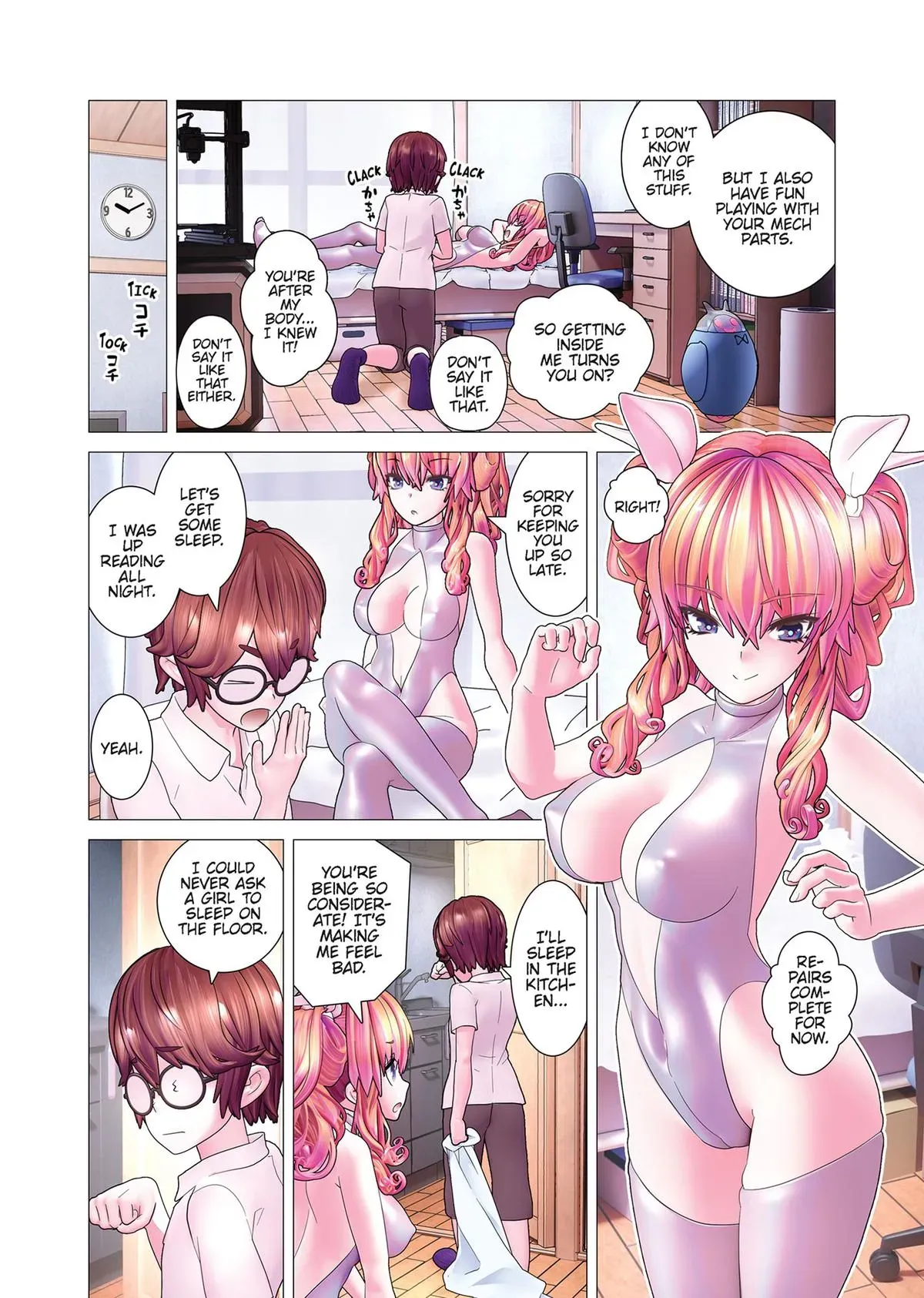 Read Makina-san’s a Love Bot?! chapter 2 image 21 on Lezhin