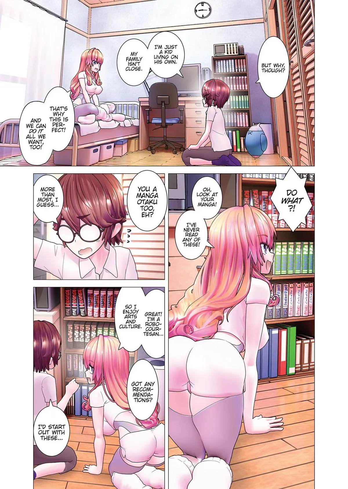 Read Makina-san’s a Love Bot?! chapter 2 image 6 on Lezhin