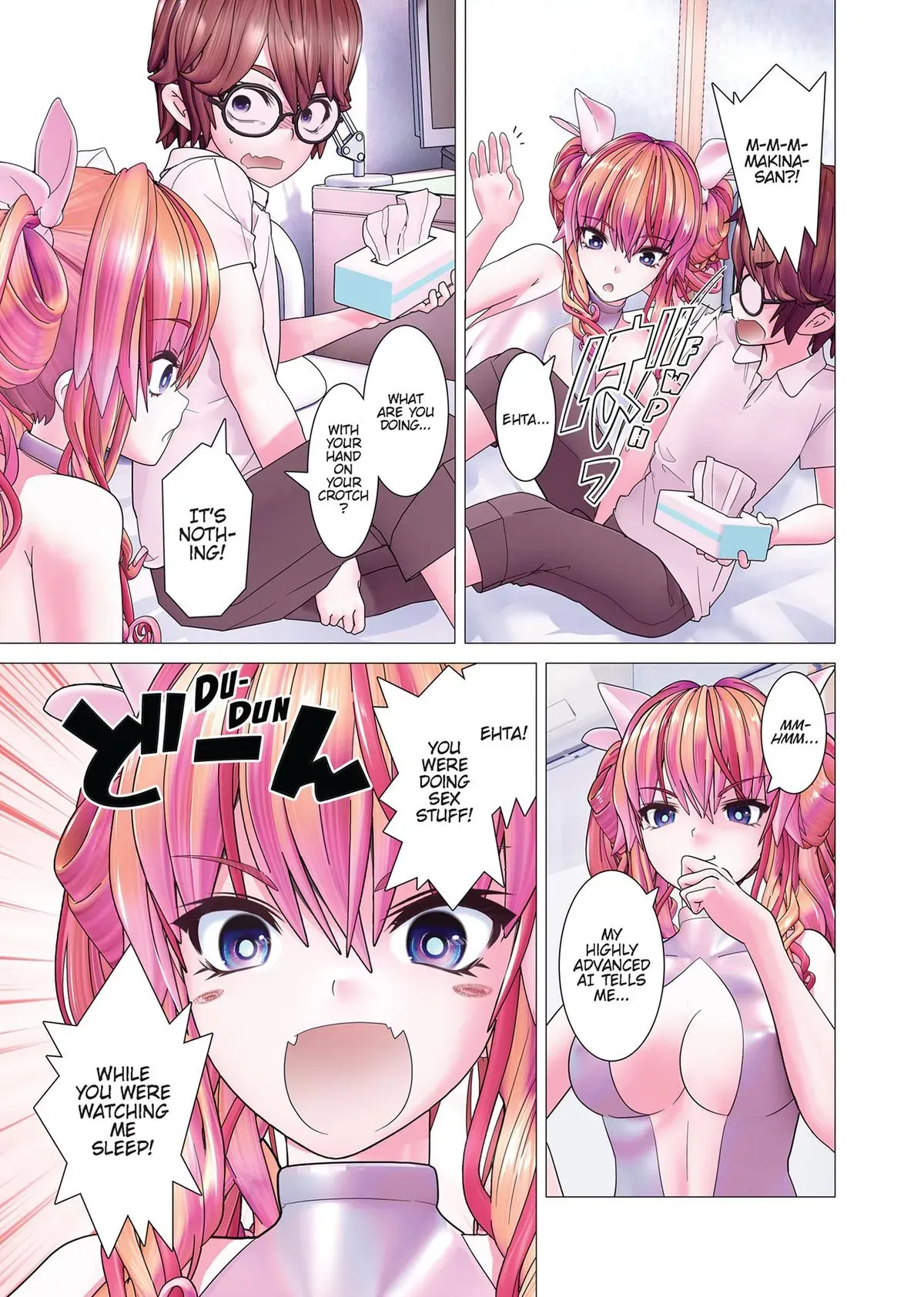 Read Makina-san’s a Love Bot?! chapter 3 image 4 on Lezhin