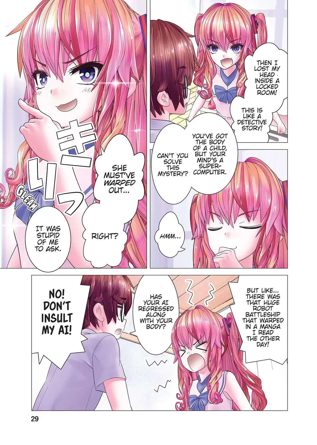 Read Makina-san’s a Love Bot?! chapter 7 image 4 on Lezhin