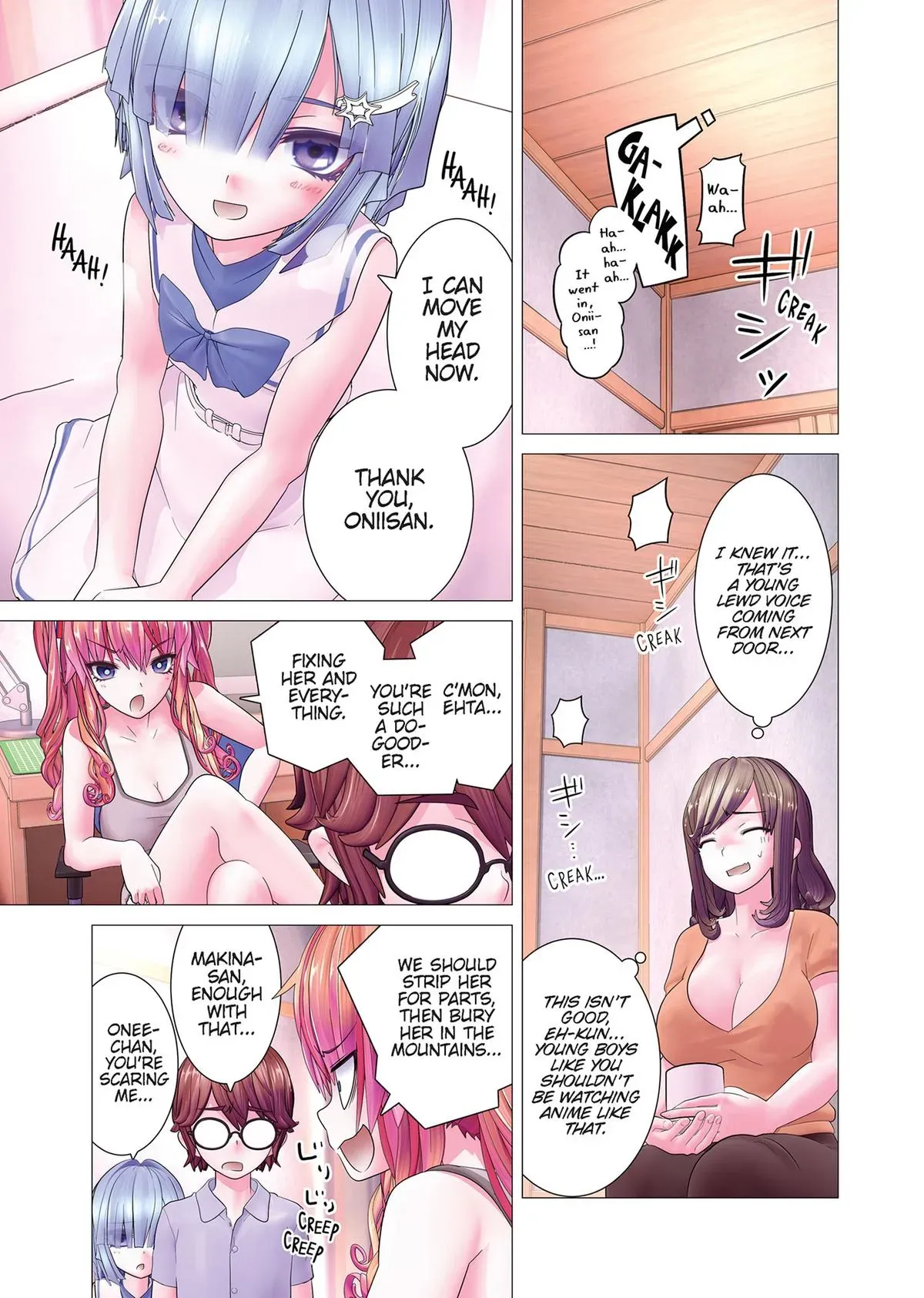 Read Makina-san’s a Love Bot?! chapter 8 image 2 on Lezhin