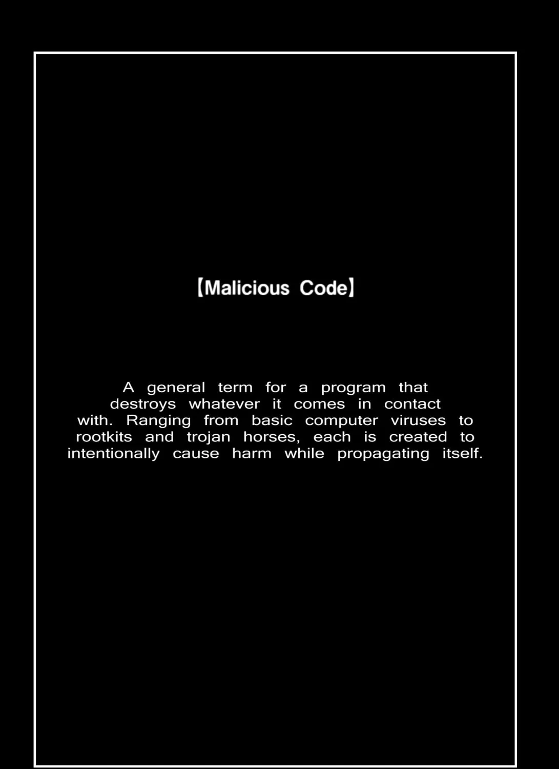 Read Malicious Code chapter 1 image 7 on Lezhin