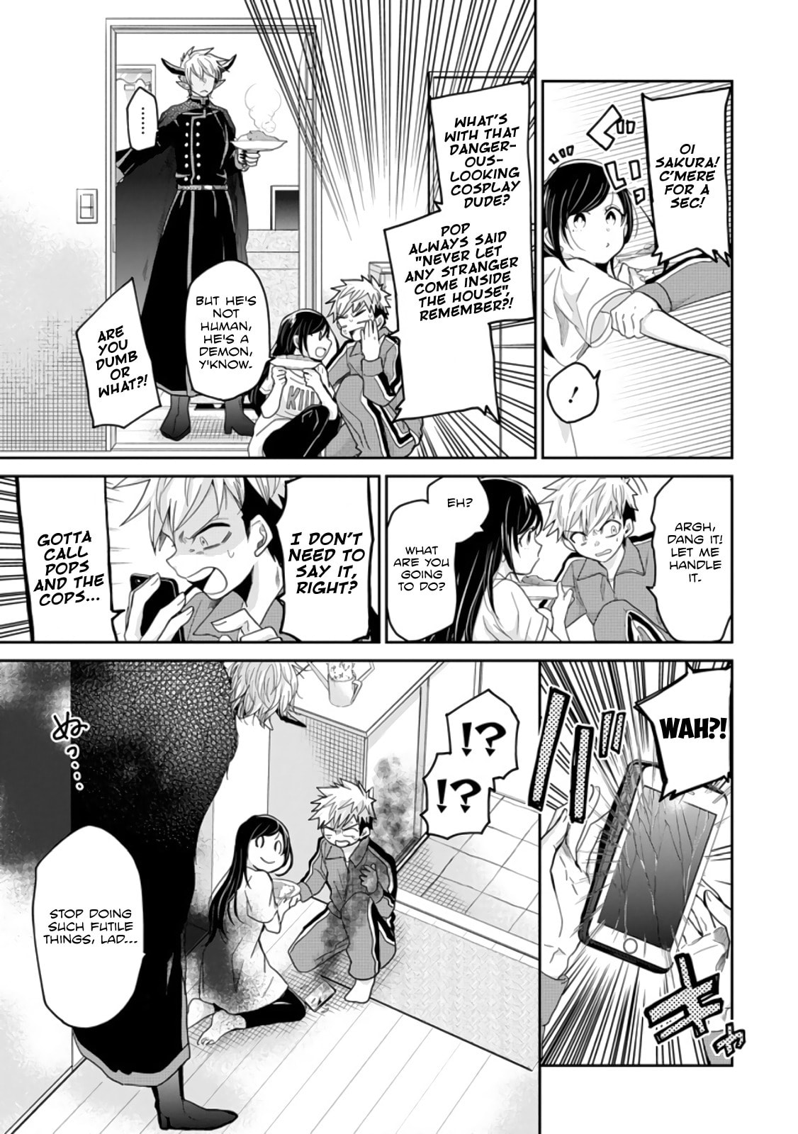 Read Mama Akuma chapter 3 image 4 on Lezhin