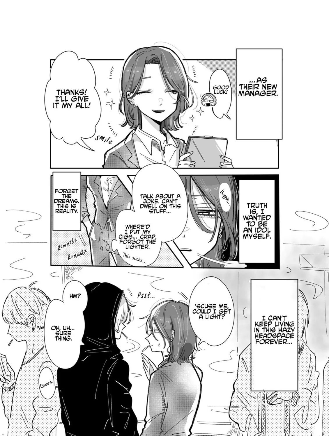 Read Managing a Wild Idol chapter 1 image 2 on Lezhin