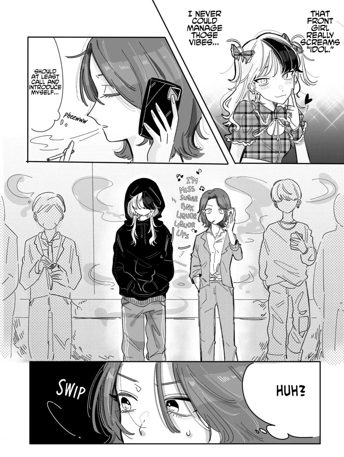 Read Managing a Wild Idol chapter 1 image 4 on Lezhin