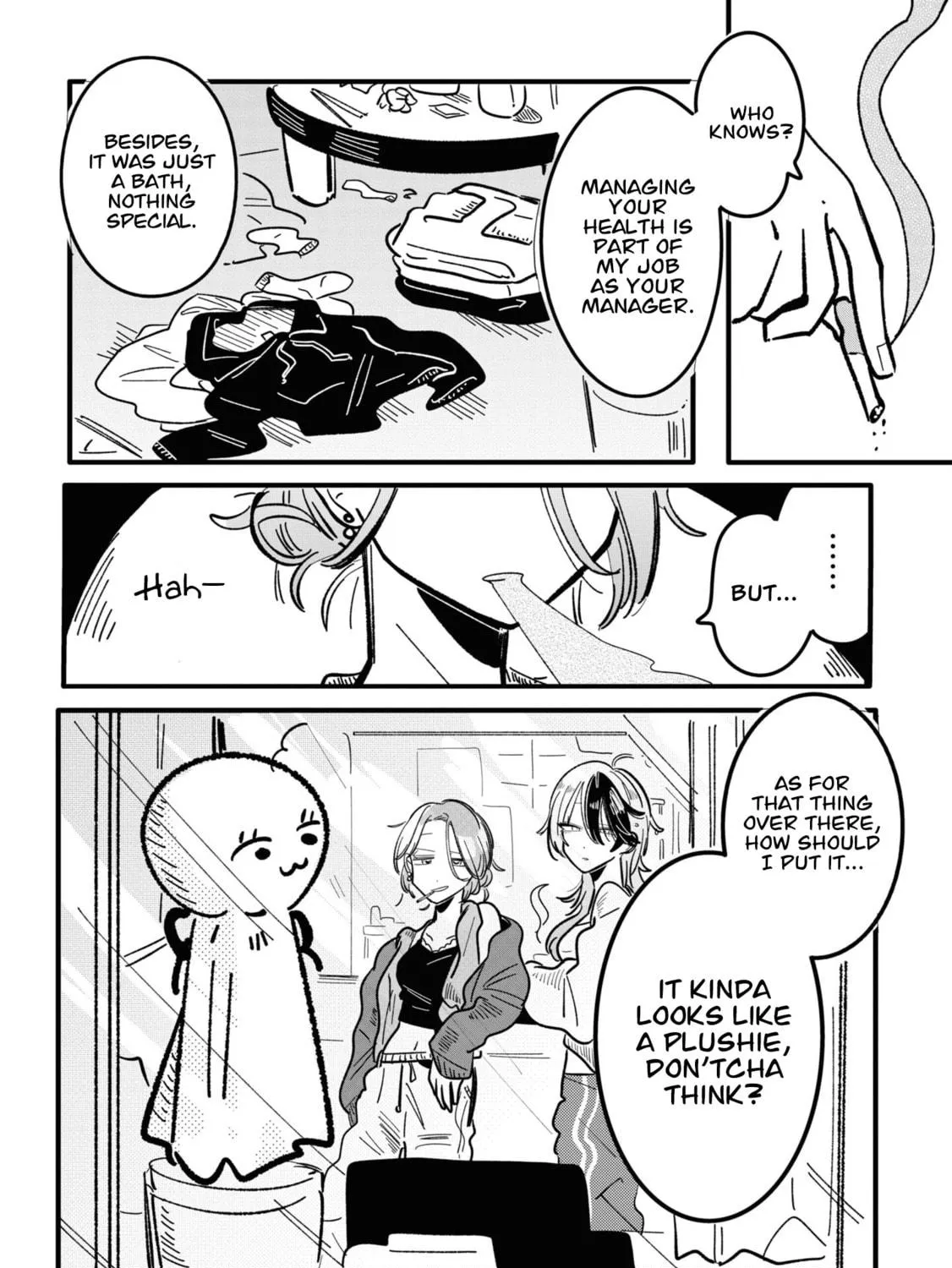 Read Managing a Wild Idol chapter 14.5 image 18 on Lezhin