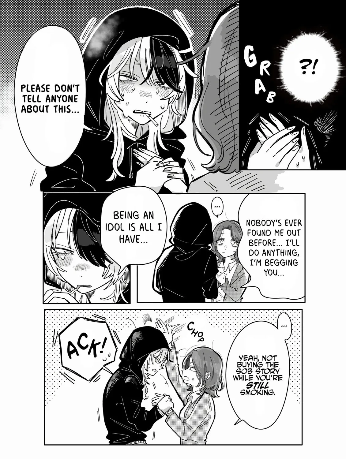 Read Managing a Wild Idol chapter 2 image 2 on Lezhin