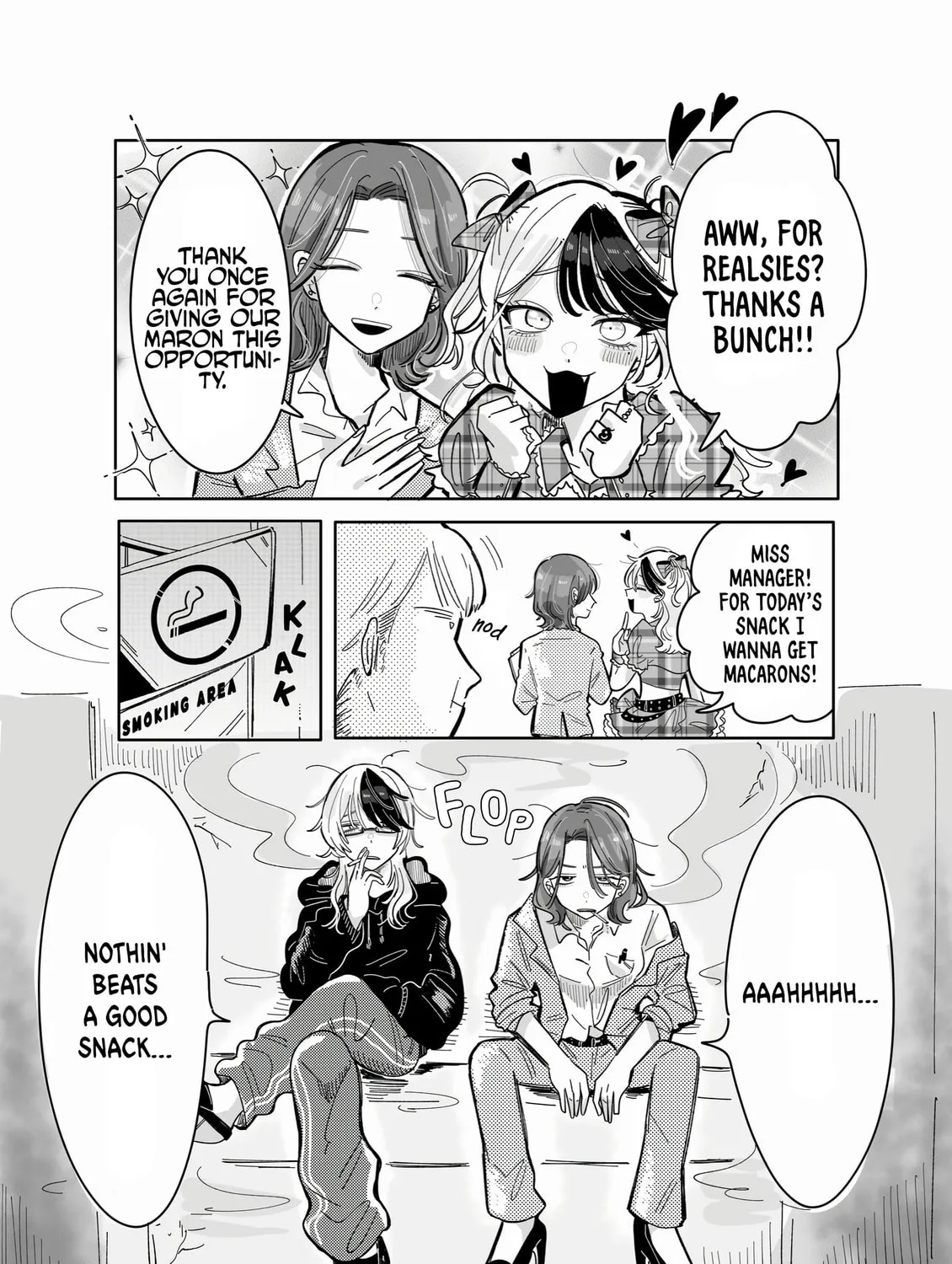 Read Managing a Wild Idol chapter 2 image 6 on Lezhin