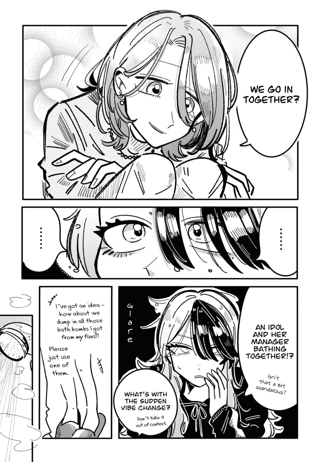 Read Managing a Wild Idol chapter 14.5 image 7 on Lezhin
