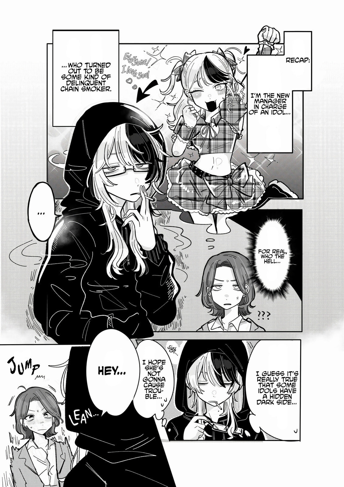 Read Managing a Wild Idol chapter 2 image 0 on Lezhin