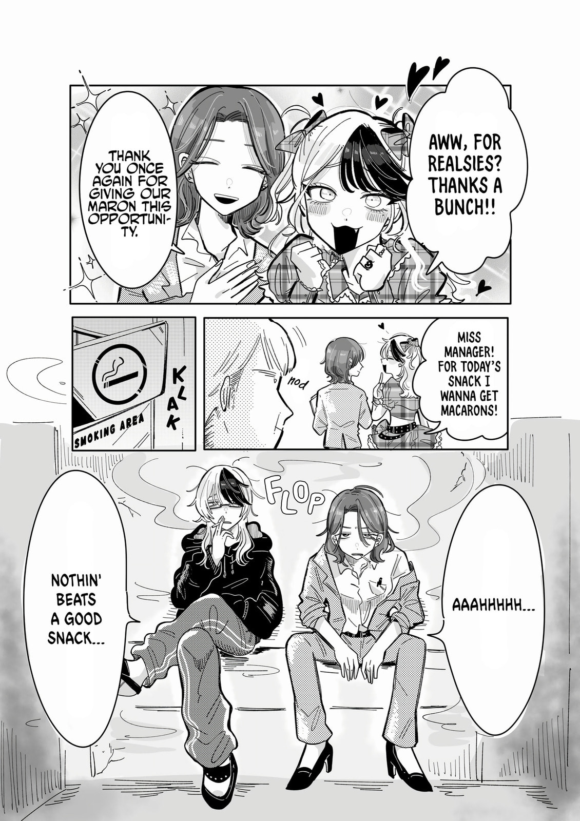 Read Managing a Wild Idol chapter 2 image 3 on Lezhin