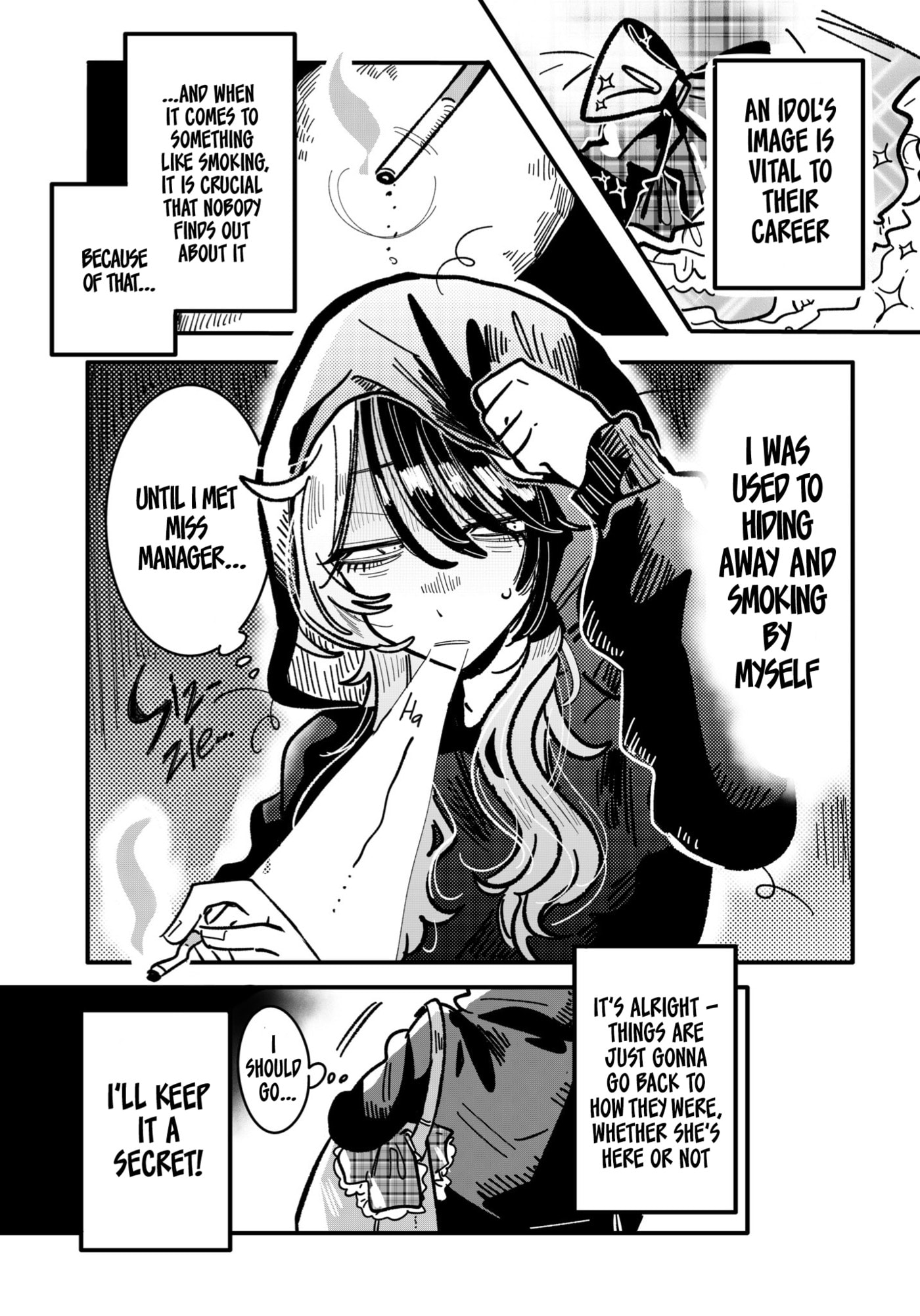 Read Managing a Wild Idol chapter 20 image 0 on Lezhin