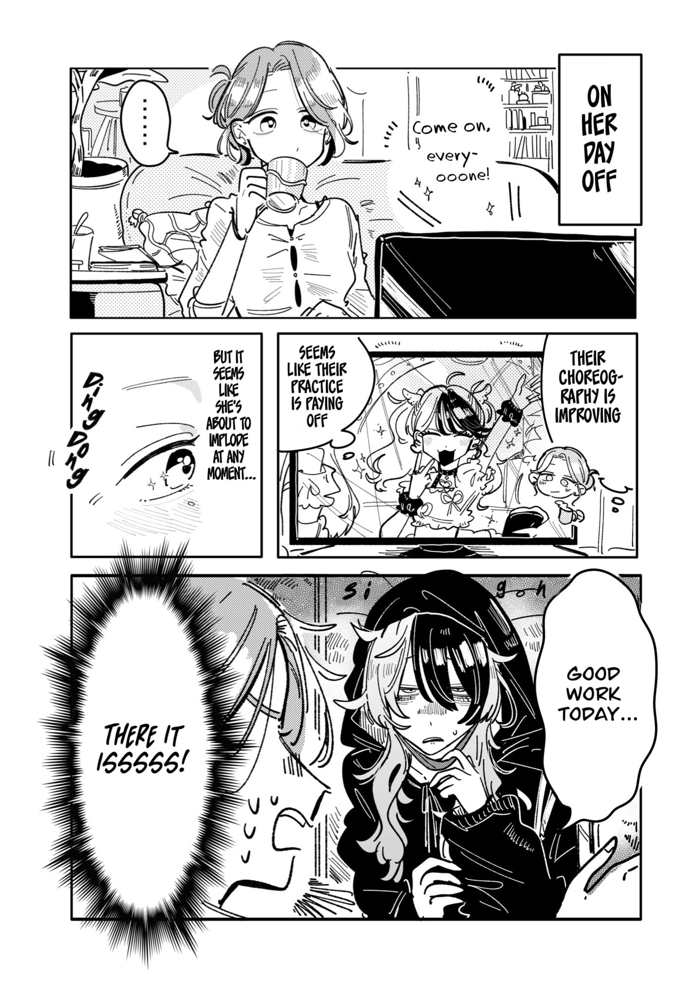 Read Managing a Wild Idol chapter 24 image 0 on Lezhin
