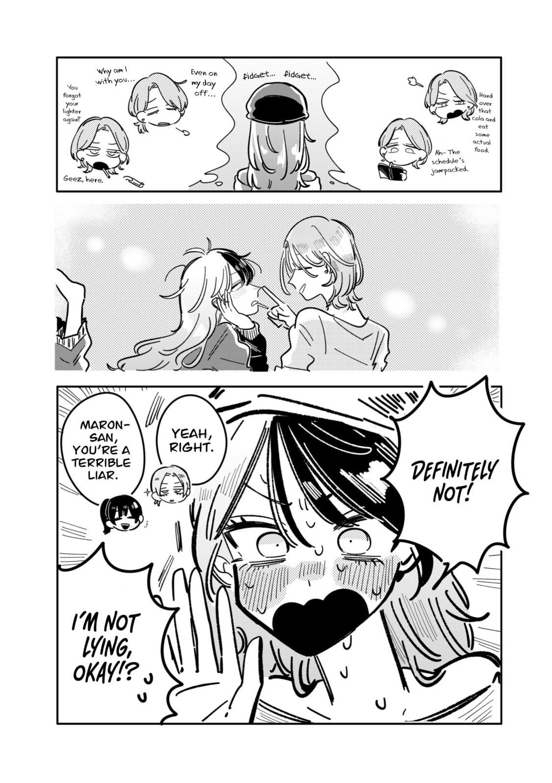 Read Managing a Wild Idol chapter 30 image 3 on Lezhin