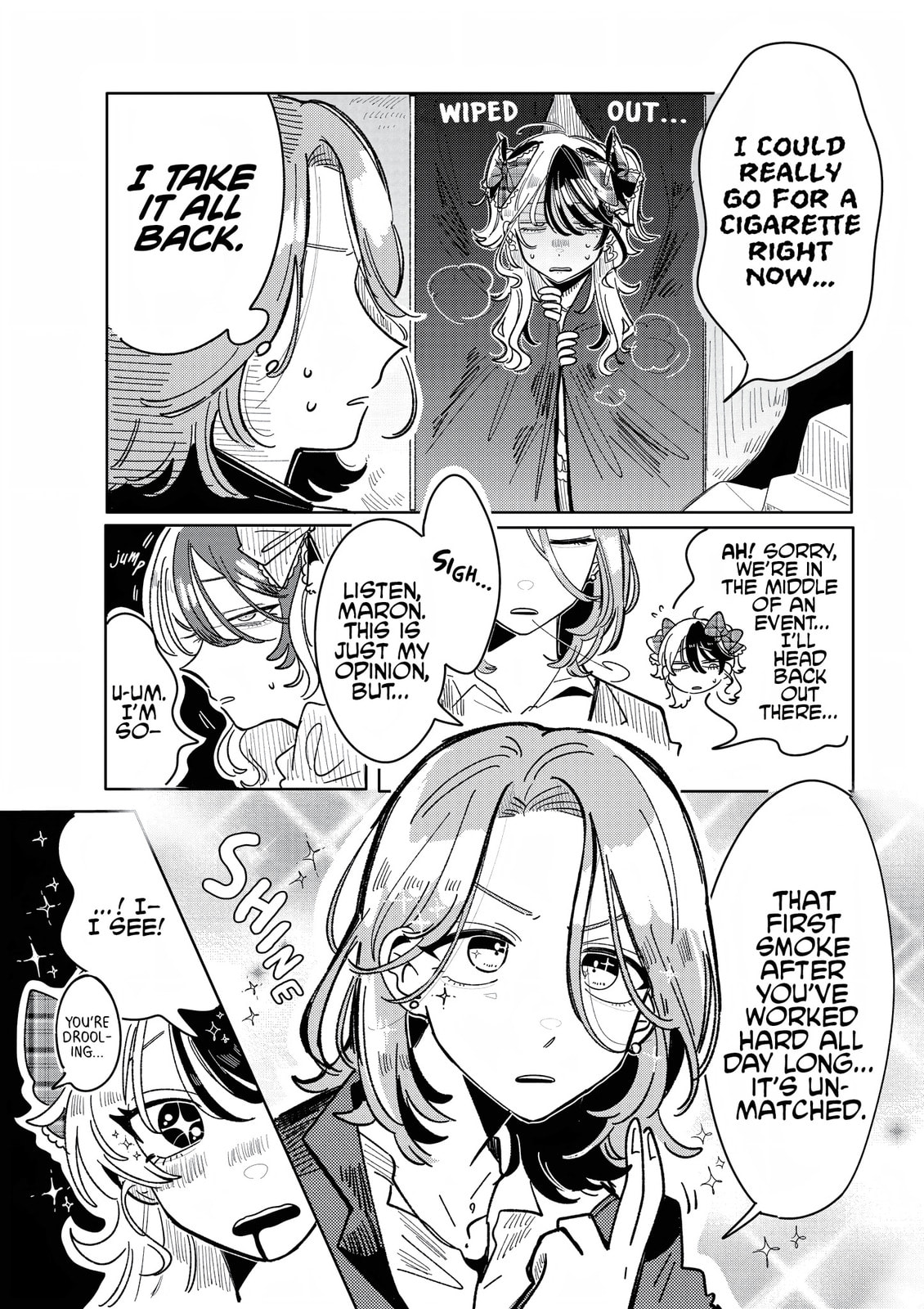 Read Managing a Wild Idol chapter 4 image 1 on Lezhin