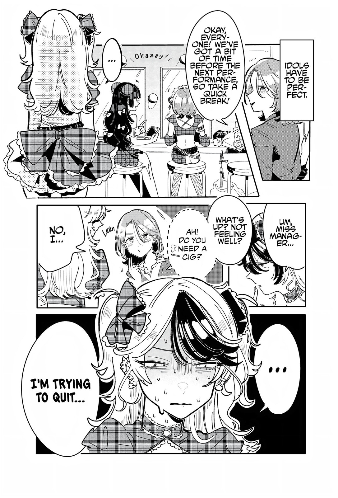Read Managing a Wild Idol chapter 5 image 0 on Lezhin