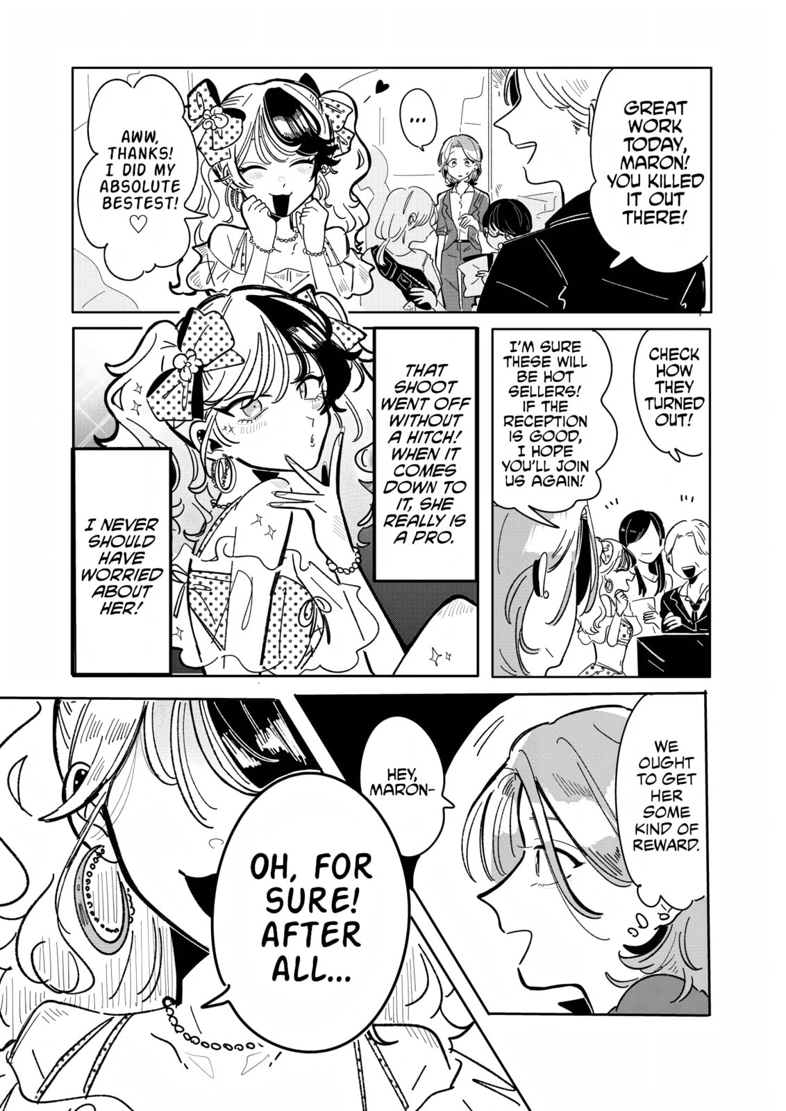 Read Managing a Wild Idol chapter 9 image 1 on Lezhin