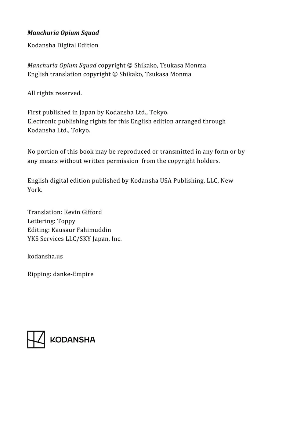 Read Manchuria Opium Squad chapter 62 image 18 on Lezhin