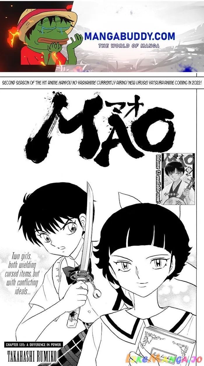 Mao  Manga Chapter 135 page 1 - 