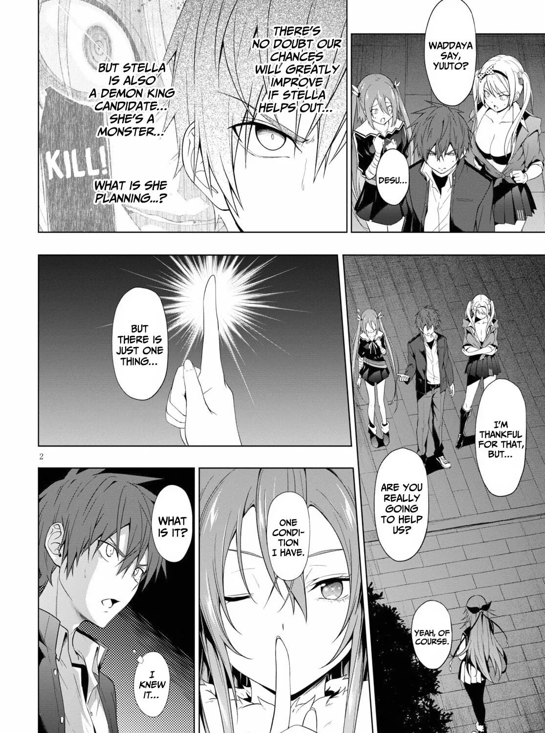 Maou Gakuen no Hangyakusha Chapter 19 page 4 - 