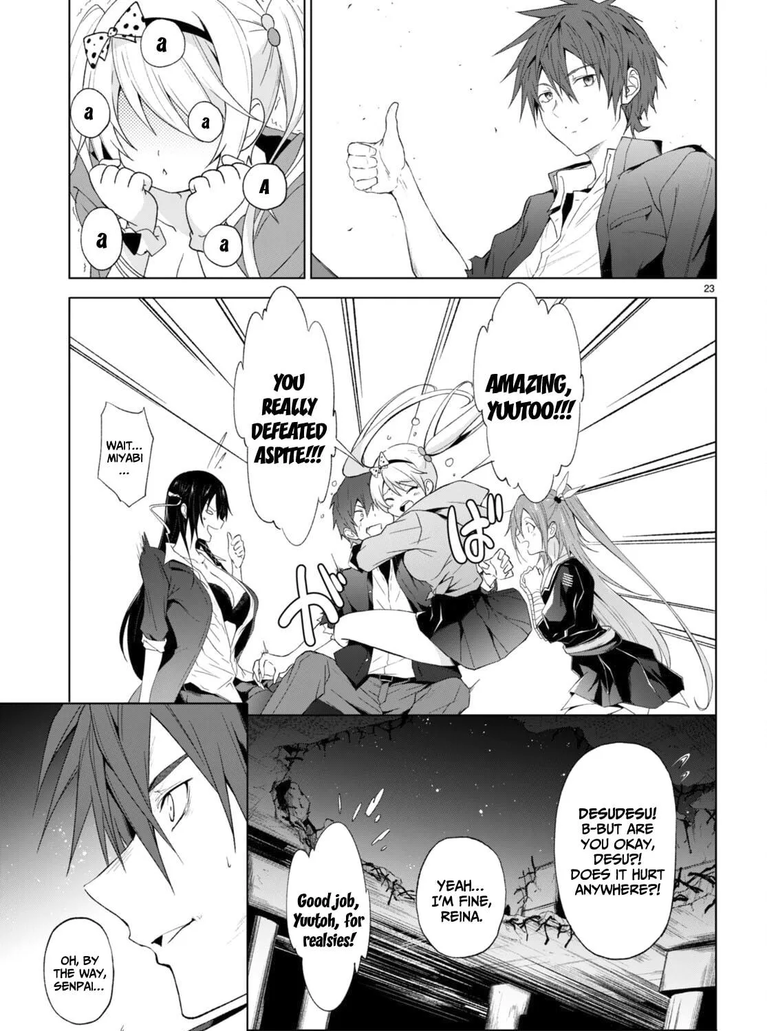 Maou Gakuen no Hangyakusha Chapter 23 page 40 - 