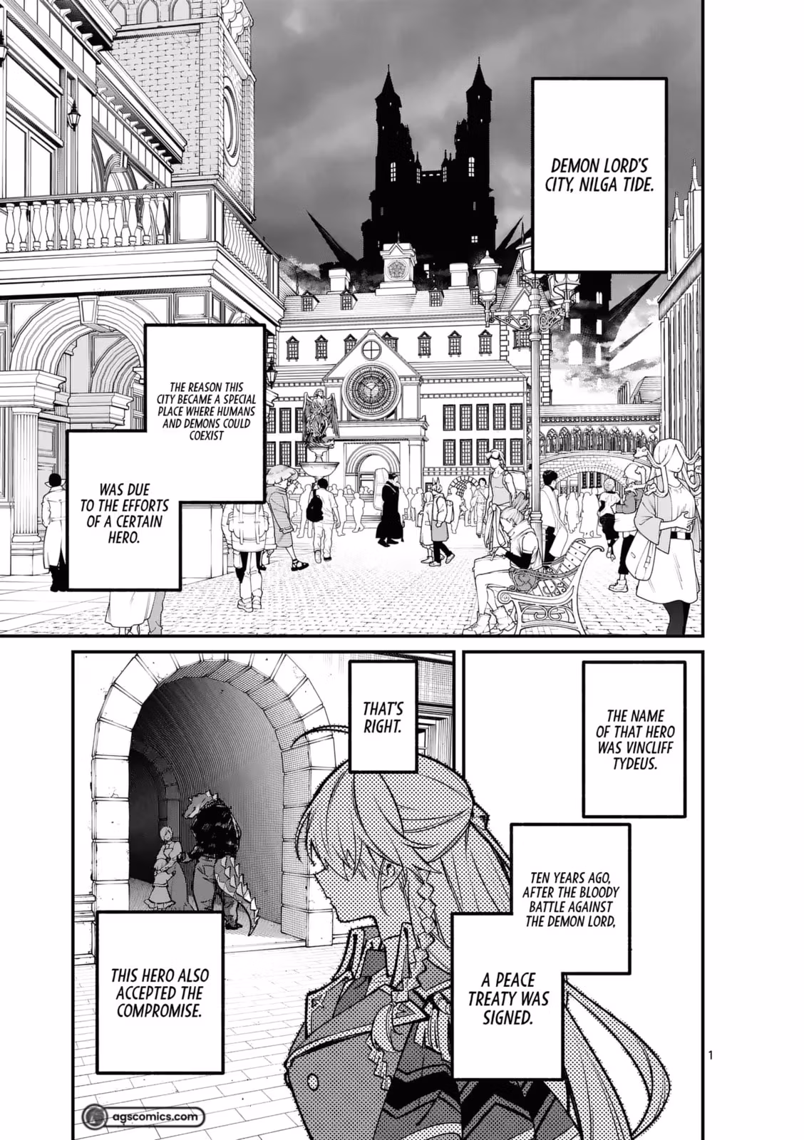 Read Maou Toshi @comic chapter 1 image 1 on Lezhin