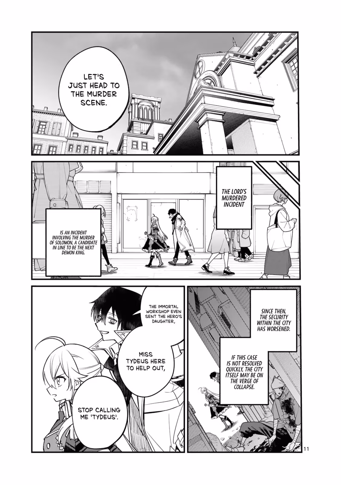 Read Maou Toshi @comic chapter 1 image 11 on Lezhin