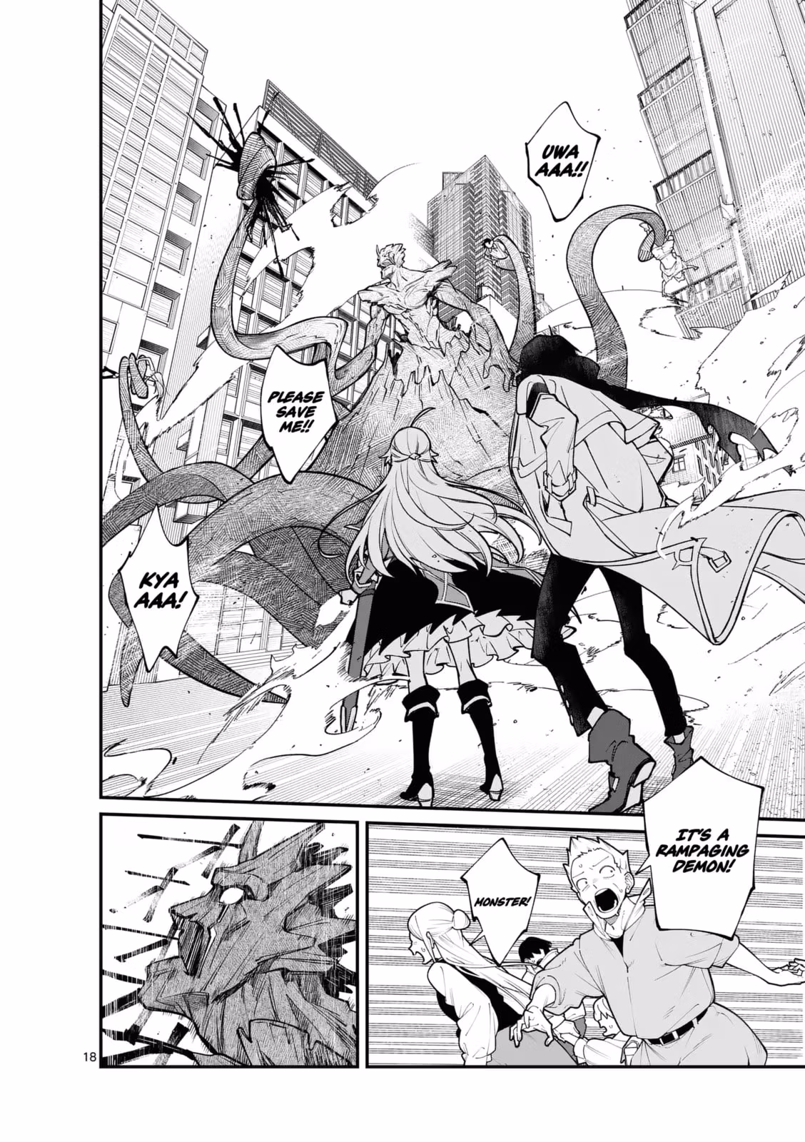Read Maou Toshi @comic chapter 1 image 18 on Lezhin