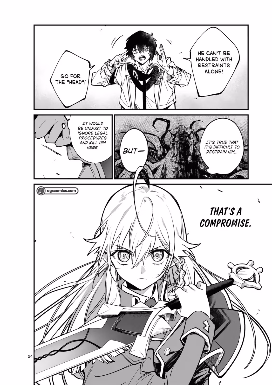 Read Maou Toshi @comic chapter 1 image 24 on Lezhin